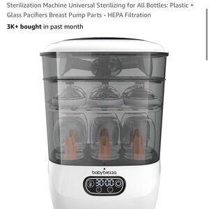 Baby brezza bottle sterilizer